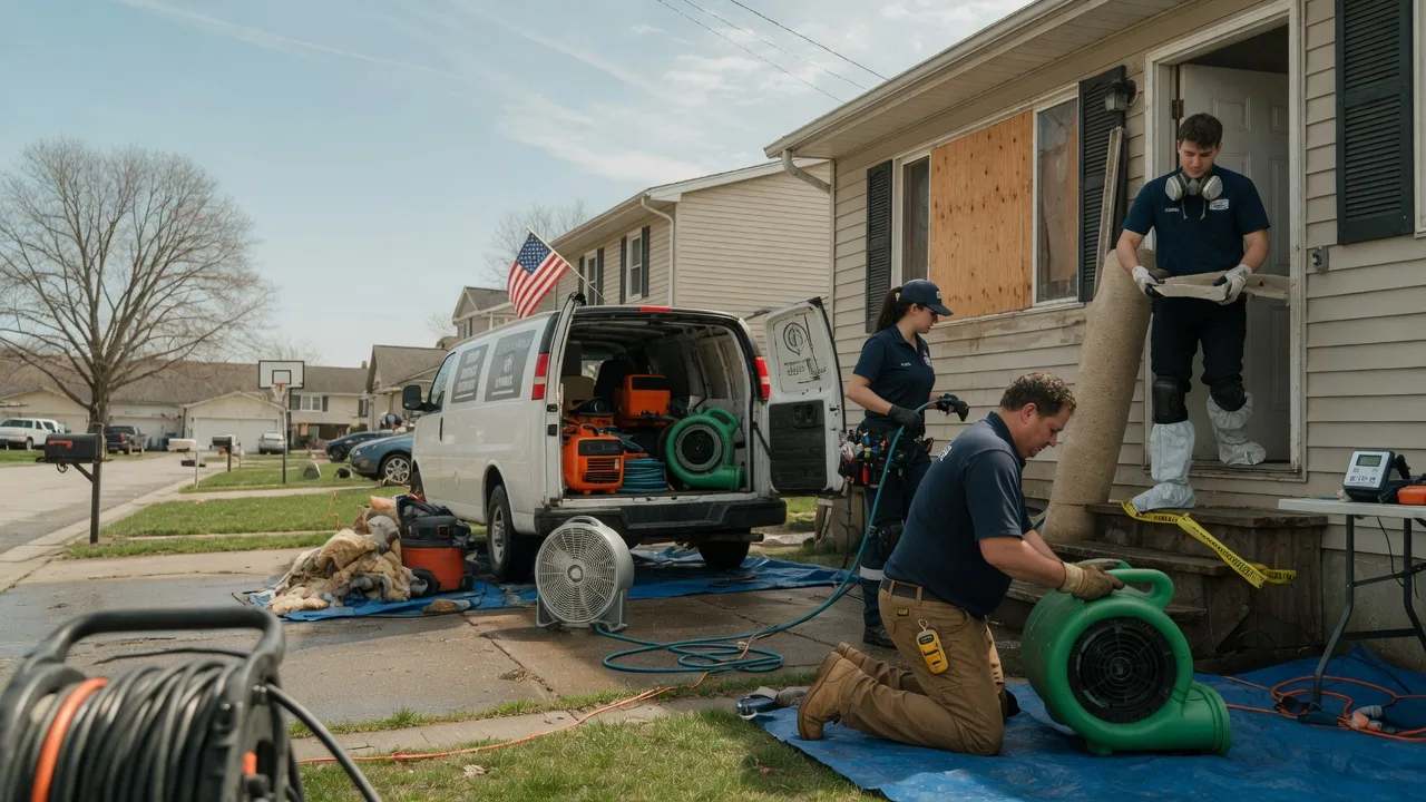 Water Damage Restoration in Union Center, SD near me